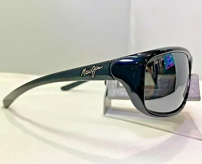 Maui Jim Spartan Reef Mj 278-02 Black With Neutral Grey Polarized Sunglasses 9.9 • $130