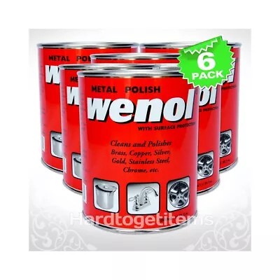 Red Metal Cleaner/Polish By Wenol - 1000 ML Can (6 Pack) • $200.94