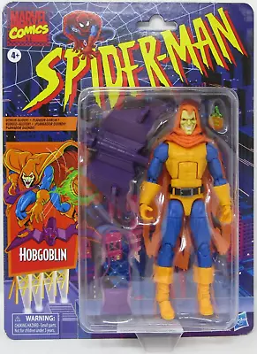 Hasbro Marvel Legends Spider-Man Hobgoblin Retro Figure • $24.99