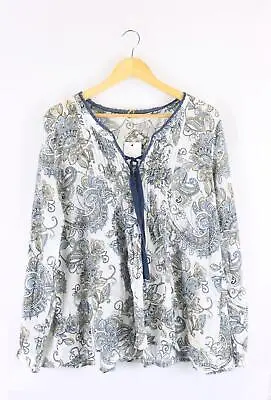 Odd Molly Paisley Top 4 ( XL) By Reluv Clothing • $66.01