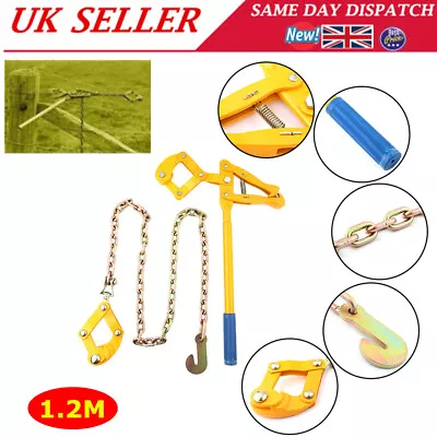 £26.99 • Buy Wire Fencing Strainer Plain & Barbed Chain Repair Tool Electric Fence Energiser