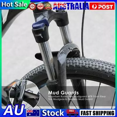 Mountain Road Bike Mudguard MTB Front Rear Tire Mudguards Fenders Mud Guard • $7.57