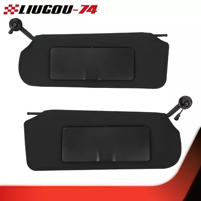 Fit For 1997-2004 Corvette Sun Visor Vanity Mirror C5 Sunvisors Shaded 1Pair  • $48.59