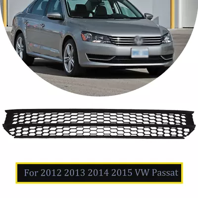 Fit Volkswagen Passat 2012 2013 2014 2015 VW Front Bumper Lower Center Grille • $31