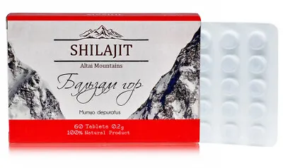 All Natural Mumijo Tablets From Altai Mountains Dietary Supplement • $84.99