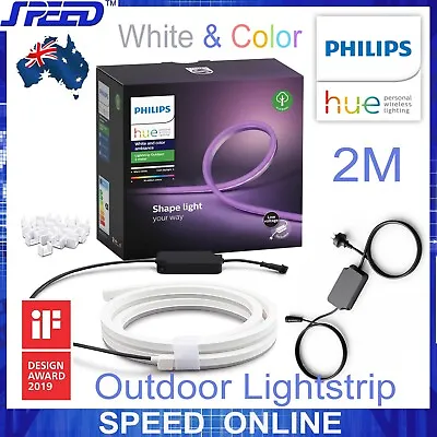 PHILIPS Hue White & Color Ambiance Outdoor Lightstrip 2M Kit - PSU Included • $235