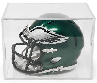 Original BALLQUBE Mini Football Helmet Display Case - 7 Inch Display Holder • $22
