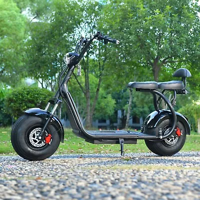 18 Inch Fat Tire E Scooter 3000W Strong Motor Max Speed 33MI 60V20AH Battery • $1588