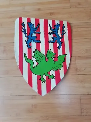 Medieval Knights Shield Handmade Wooden Kids LARP • £7.50