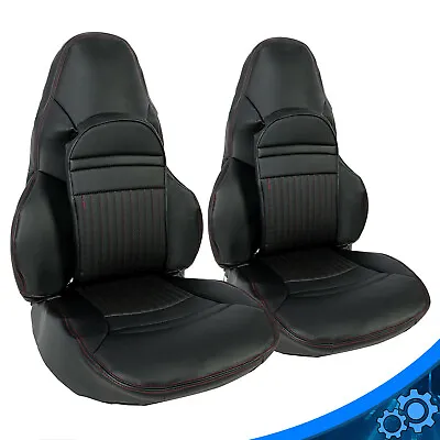 For Chevy Corvette C5 1997-04 Custom & Compatible Front Full Seat Covers • $118