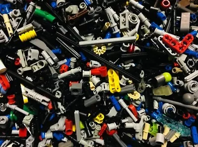 Lego Technic Bulk Lot Beams Pins Connectors Randomly Selected Pieces Genuine • $16.97
