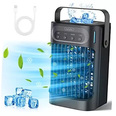 Portable Air Conditioners Cooling Fan Upgraded Evaporative Mini Air  • $95.98