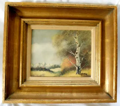 Very Well Done Vintage Signed Original Oil Painting • $125