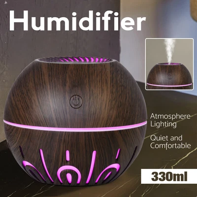 $7.99 • Buy Ultrasonic Aroma Air Humidifier Aromatherapy Diffuser Essential Oil LED Purifier