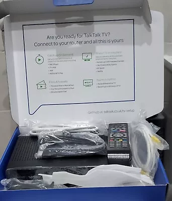 £43 • Buy TalkTalk Youview DN372T BOXED FREEVIEW HDTV Recorder Catch UP (NETFLIX NOW TV)