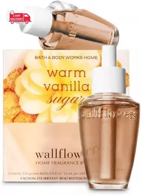 Warm Vanilla Sugar Wallflowers Fragrance Bulbs 2 Pk - .8 Oz Each- By The White B • $27.64