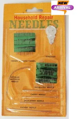 £2.49 • Buy Household Repair Hand Sewing Curved Repair Upholstery Craft Quilting Knitting