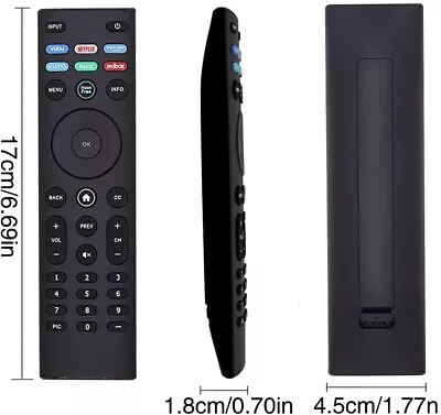 Replace Remote Control FOR Vizio V-Series TV V555-H11V505-H9V505-H19V435-H1 • $6.97