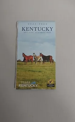 Kentucky 2022-2023 Official Highway Road Map *NEW* Bluegrass State • $6