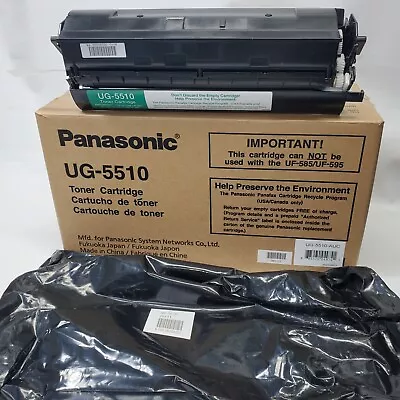 Genuine OEM Panasonic UG-5510 Toner Cartridge Black Brand New Open Box • $49.95