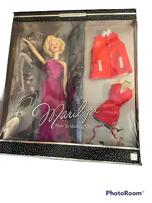 Barbie Doll Marilyn Monroe How To Marry A Millionaire Mattel VTG 2001 Box Damage • $137.39