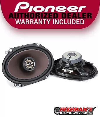 Pioneer TS-A683FH 6 X8  2-Way Coaxial Speakers 370W Max / 85W Nom • $99.99