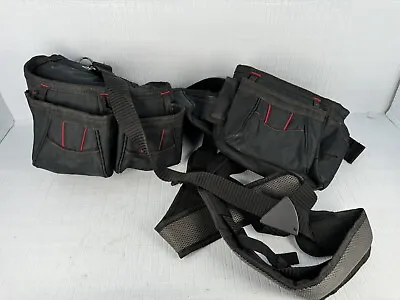 Husky Framers Suspension Rig Work Tool Belt 18 Pockets W/ Suspenders 1001018944 • $68.99