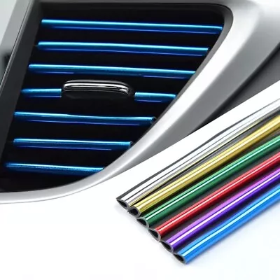 £3.58 • Buy 10x Car Air Conditioner Outlet Vent Grille Decor U Shape Molding Trim Strip UK