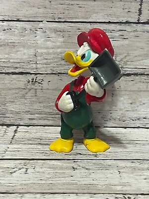 Walt Disney World Resort Parks Railroad Train Figurine Coal Shoveler Donald Duck • $9.99