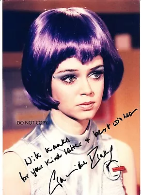 GABRIELLE DRAKE   UFO  Tv Series   A4 Autograph  Signed Photo • £6