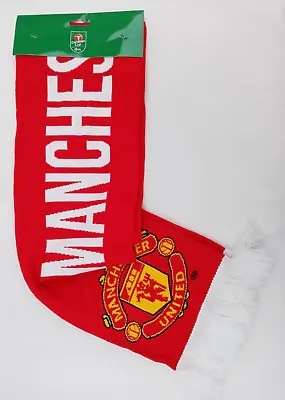 Manchester United Match Day Scarf 2023 Carabao Cup Final (New With Tags) • £7.65