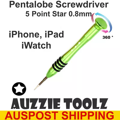 $7.87 • Buy Pentalobe Screwdriver 5 Point Star Repair Opening Tool IPhone IPad Phone 0.8mm