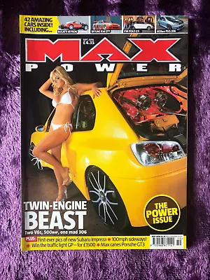 MAX POWER September 2006 Edition Collectible Car 130 Pages Magazine • £5