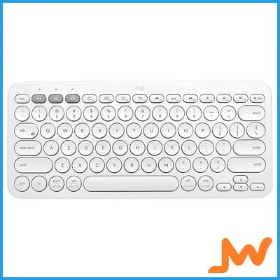 Logitech K380 Multi-Device Bluetooth Keyboard - Off-white • $85