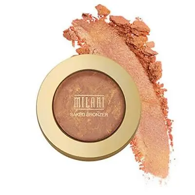 Milani Baked Bronzer - Glow Cruelty-Free Shimmer Bronzing Powder To Use For • $14.09