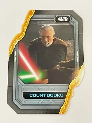 2023 Topps Star Wars Lightsaber Stylings Die-Cut #14 - Count Dooku • $5.12