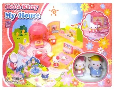 $28.95 • Buy Hello Kitty My House Mini Playset Miniature Toy Preschool Sanrio