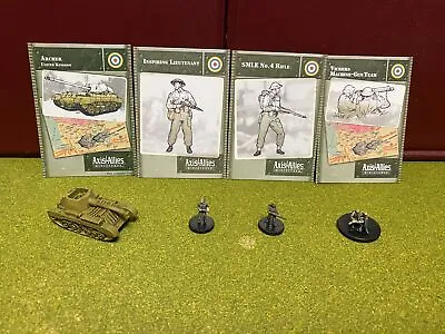 Axis & Allies Miniatures World War II UK Lot C Soldiers Tank Destroyer • $9.99