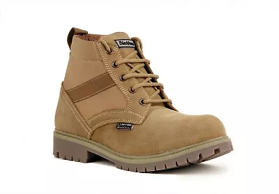 Beige Suede Leather High Cut Magnum Sole Comfortable Stylish Shoes For Men's • $51.40