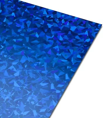 A4 Card Blue Holographic Shards Crafting - 100 Sheets • £27.55