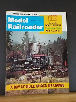 Model Railroader Magazine 1976 May N Scale Doodlebug A Day At Mule Shoes Meadows • $5