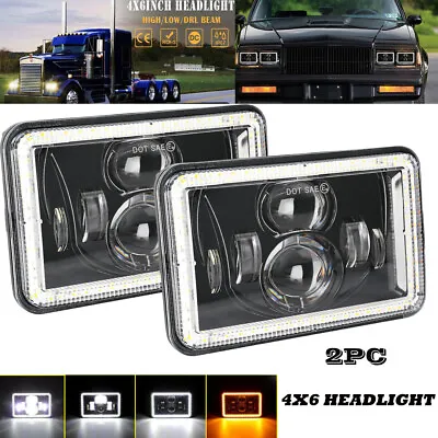 4x6  INCH LED Headlight DRL Hi/Lo Sealed Beam Fit FOR BLIZZARD Snow Plow 680LT • $52.89