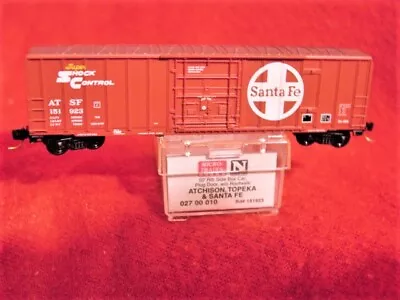 MTL 27010-3 AT&SF 'SANTA FE' 50' PD Rib Side Box Car #151923 'NEW' N-SCALE • $39.95