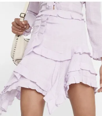 Isabel Marant Geneva Skirt In Lilac FR38 $790 • $140