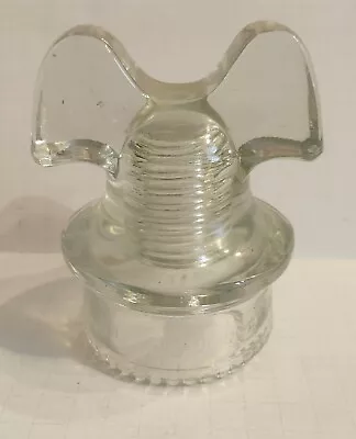 Nice Clear Cd 257 Hemingray Mickey Mouse Style Glass Insulator  • $74.99
