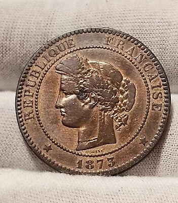 10 Centimes 1873 K • £9.99