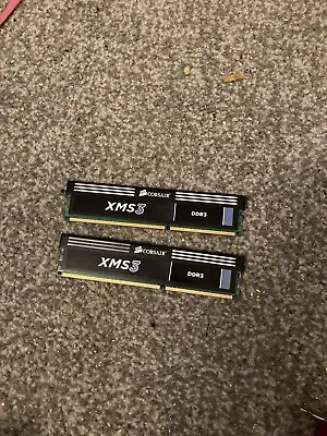 Corsair XMS3 DDR3-1600MHz 4GB Memory Kit (2x2GB) - CMX8GX3M2A1600C9 • £10