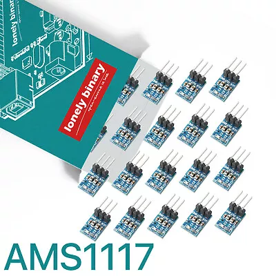 AMS1117 3.3V 5.0V DC-DC Step Down Power Supply Module Voltage Regulator Arduino • $14.99