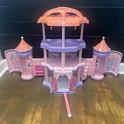 Hasbro My Little Pony Crystal Rainbow Castle Pop Up Palace Pink Dollhouse • $49.99