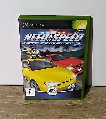 Need For Speed Hot Pursuit 2 - Original Xbox Game - Very Good Condition • $22